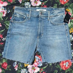 Joe’s Jeans high rise skinny ankle cut off jean shorts size 28